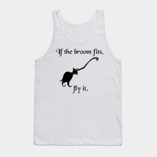 Halloween Witches If The Broom Fits Fly It Tank Top